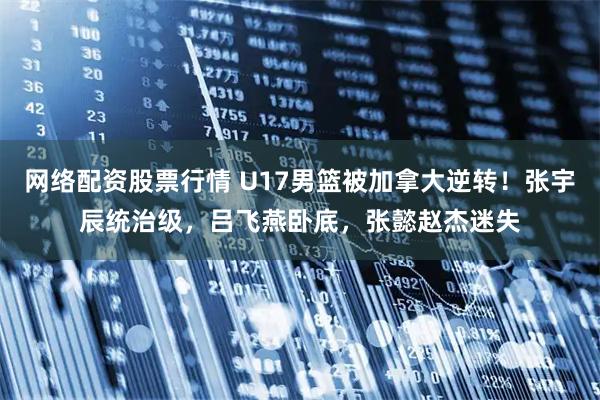 网络配资股票行情 U17男篮被加拿大逆转！张宇辰统治级，吕飞燕卧底，张懿赵杰迷失